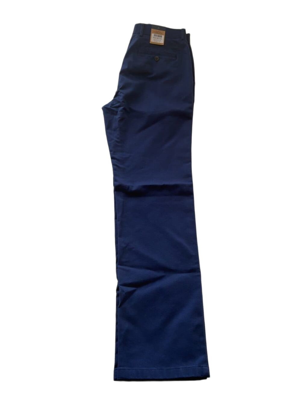 Charles Tyrwhitt Ultimate Non-Iron Chino Pants Mens 32W 34L Royal Blue Classic F